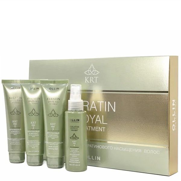 Set "Keratin hair restoration" Keratin Royal Treatment OLLIN